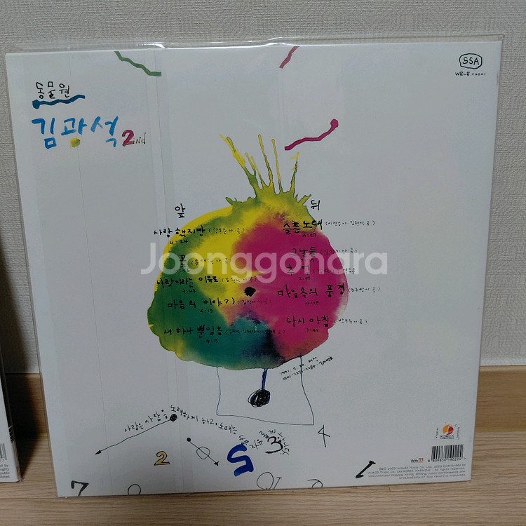 김광석 2집 Lp 미개봉--1