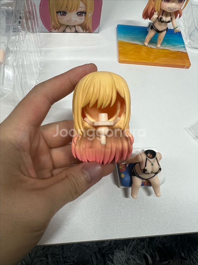 (2체전시가능+발판특전)키타가와 마린 수영복 넨도로이드--3