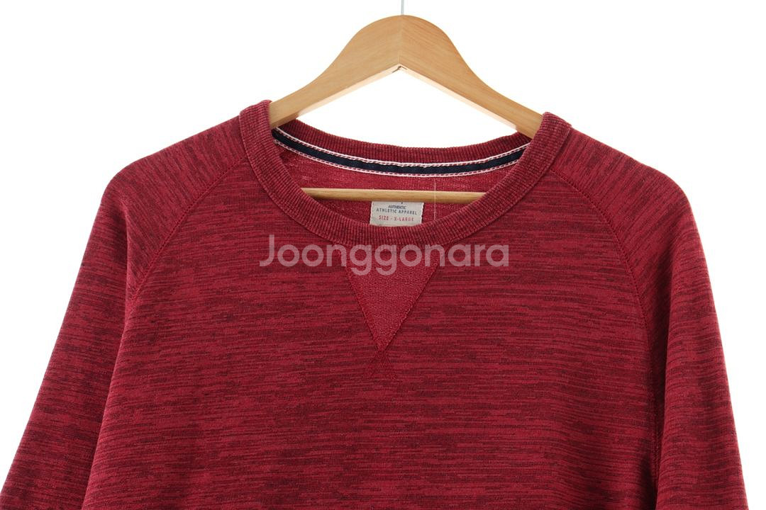 (XL-2XL) 챔피온 맨투맨 티셔츠 희귀 버건디--2
