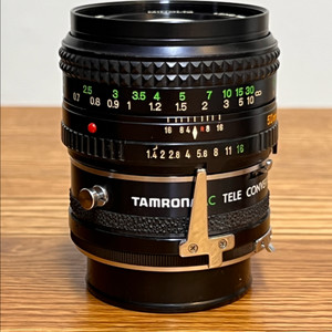 미놀타 MD ROKKOR 50.4 + 탐론 텔레컨버터
