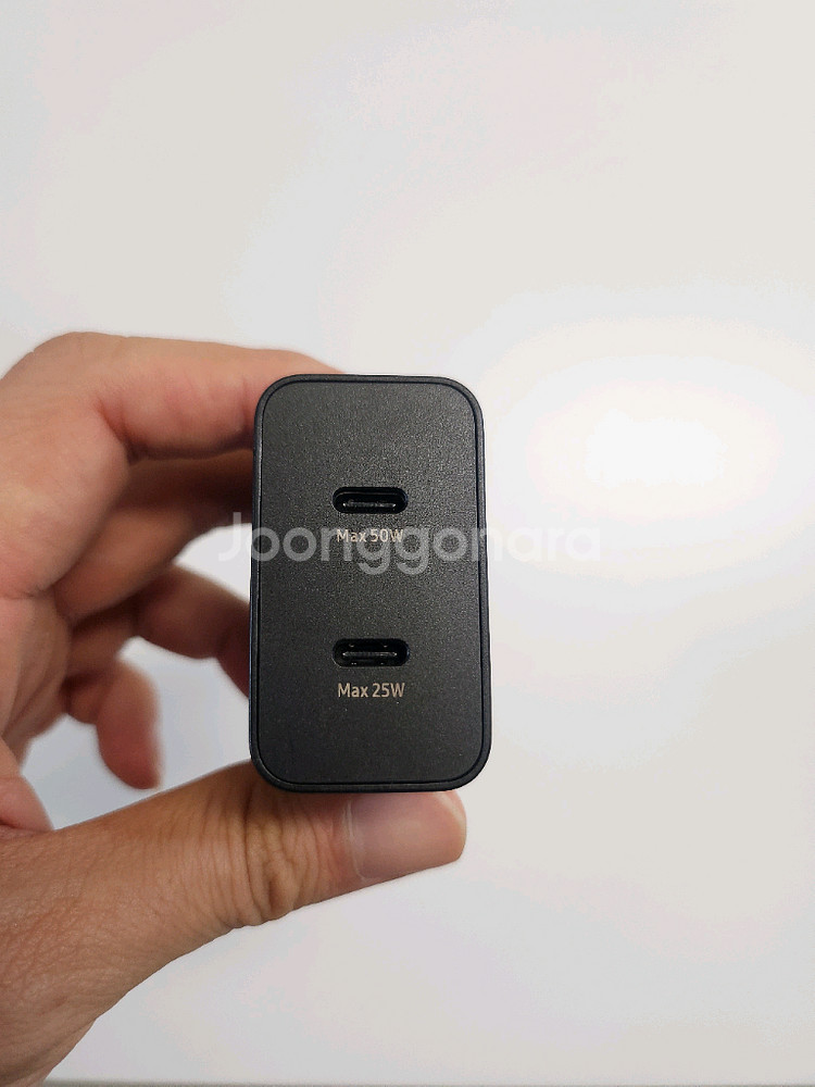 삼성 50W 초고속 PD 3.0 PPS 듀얼포트 충전기--1