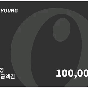 올리브영 기프트카드 10만원 팔아요.(90,000원)