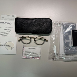 크롬하츠 안경 Thick Matte Black Gold