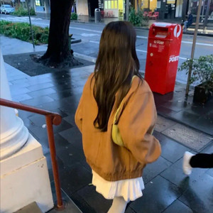 위드아웃썸머 위아썸 어반 스웨이드 자켓 새상품
