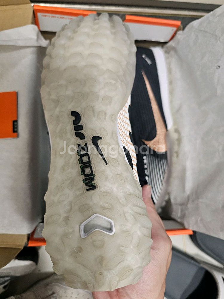 1회착 나이키 머큐리얼 프로 TF 카타르 265 팝니다--1