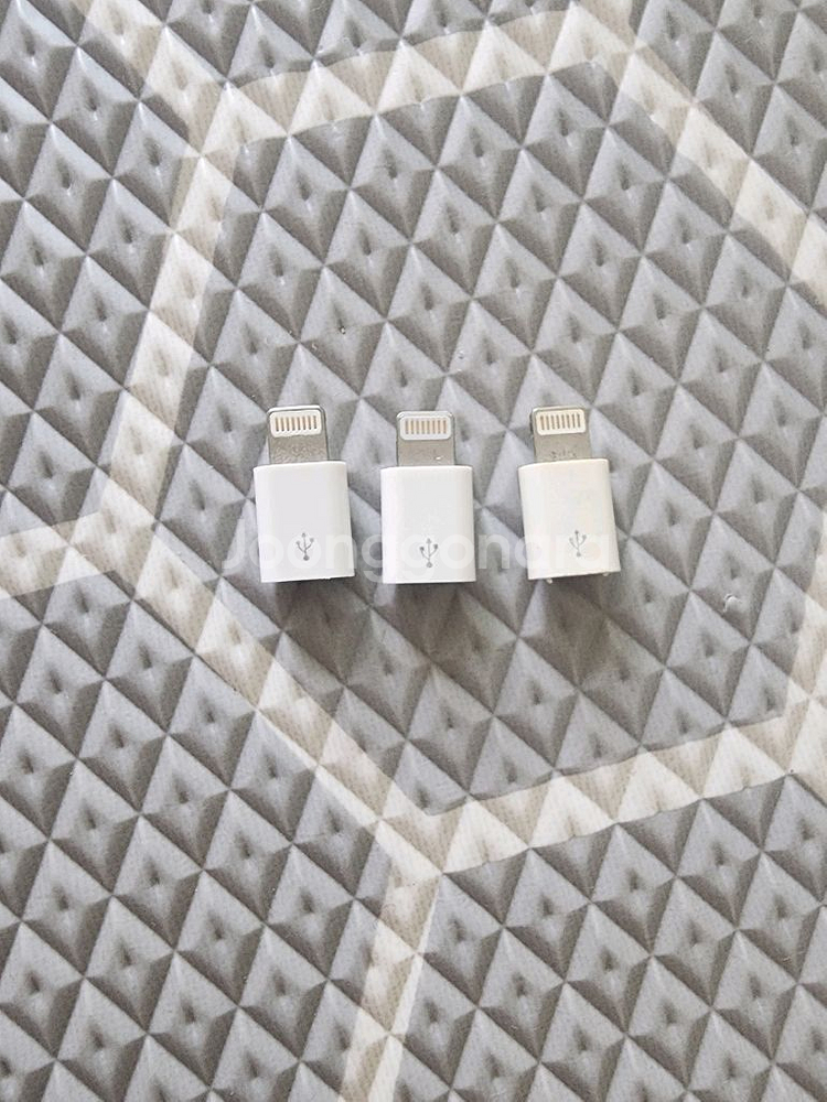 USB 충전케이블,8핀(라이트닝)젠더--5