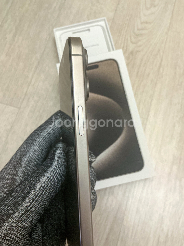 아이폰15 프로맥스 512GB 배터리 98% 박풀--1