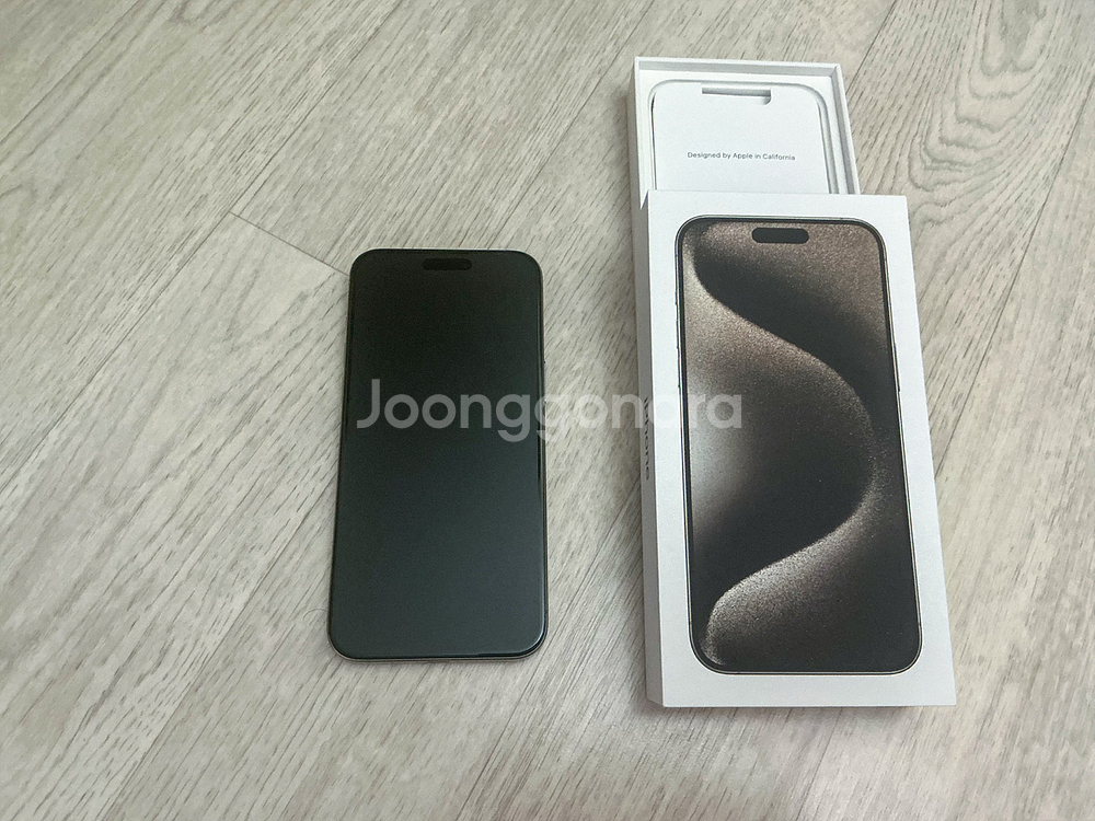 아이폰15 프로맥스 512GB 배터리 98% 박풀--7
