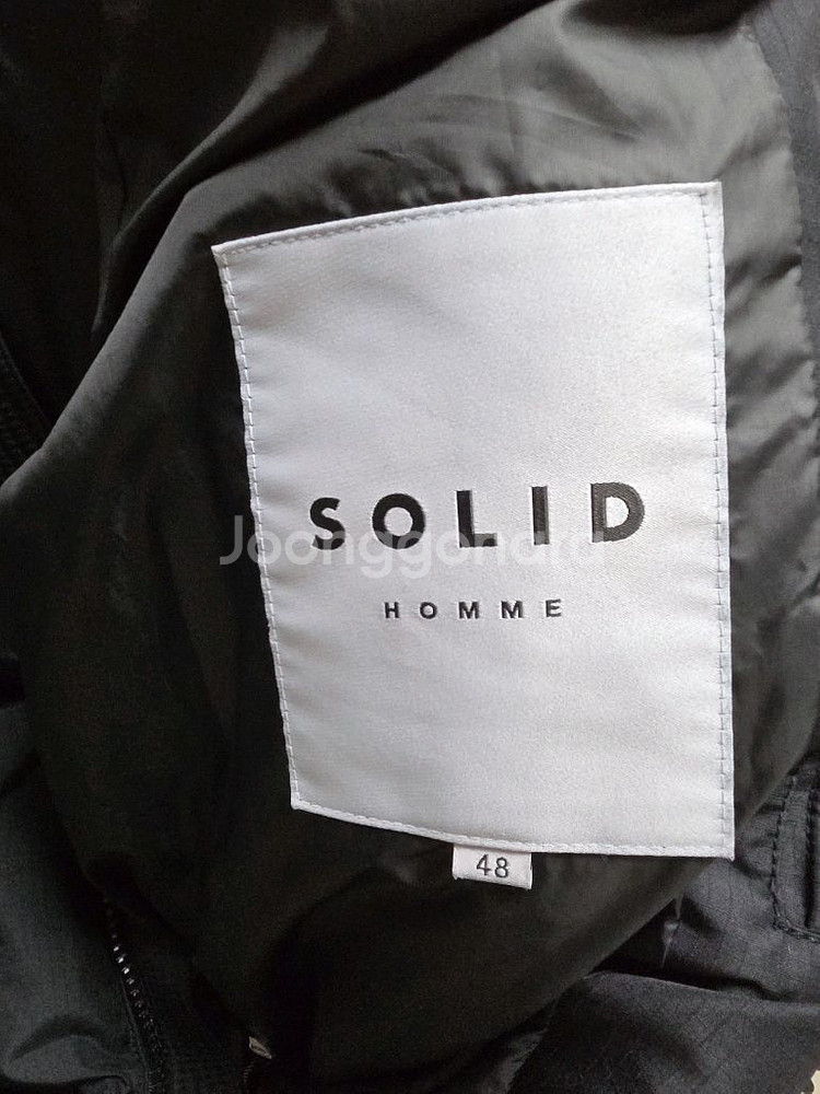 솔리드옴므 패딩 48--3