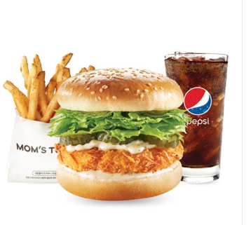 맘스터치 통새우버거세트--0