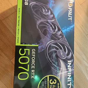 지포스 이엠텍 rtx5070 인피니티 단순개봉
