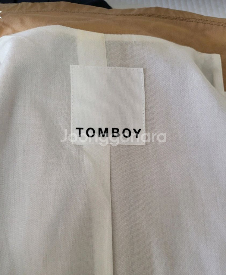 톰보이 트렌치코트(가슴둘레100)--5