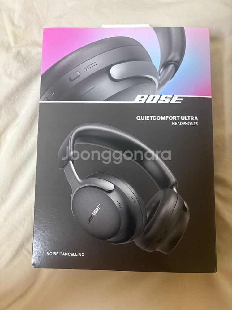 블랙 미개봉 BOSE 보스 QC 울트라 헤드폰--0