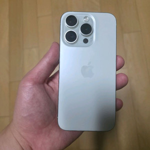 아이폰 15 Pro 화이트 256gb 애케플