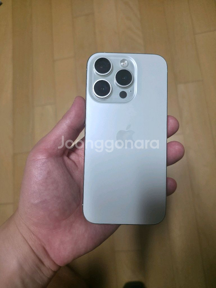 아이폰 15 Pro 화이트 256gb 애케플--11