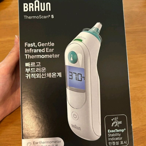 브라운체온계 6030 새상품 판매해요