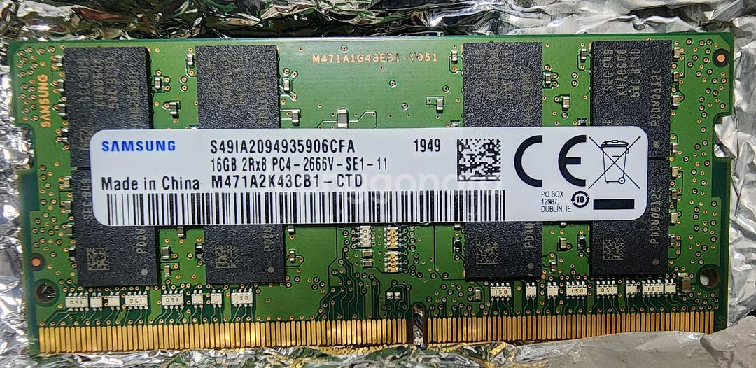 삼성전자 노트북 DDR4-2666 (16GB)--0