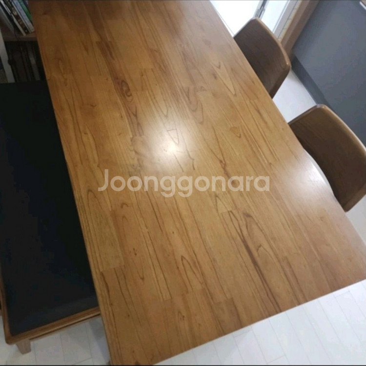 4인 원목 식탁 테이블--1