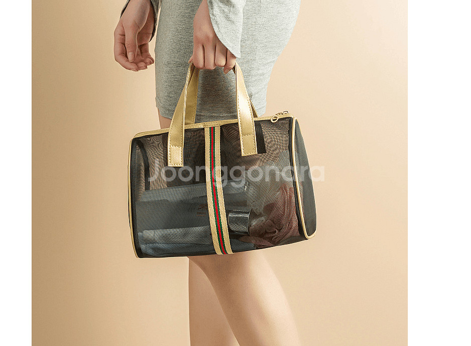 동남아 해외여행 캐리어정리 헬스 비치 화장품 메쉬백 3--6