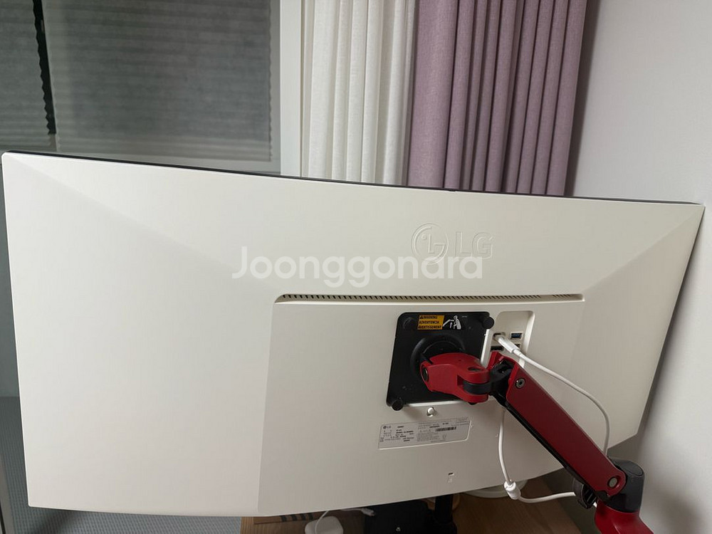 LG 38WN95C 와이드 WQHD 모니터 판매합니다.--2