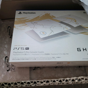 ps5 프로 고스트 오브 요테이 커버 새상품