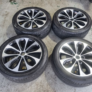 블랙 컷팅 쏘나타 18인치 휠타이어 그랜저 18인치 K