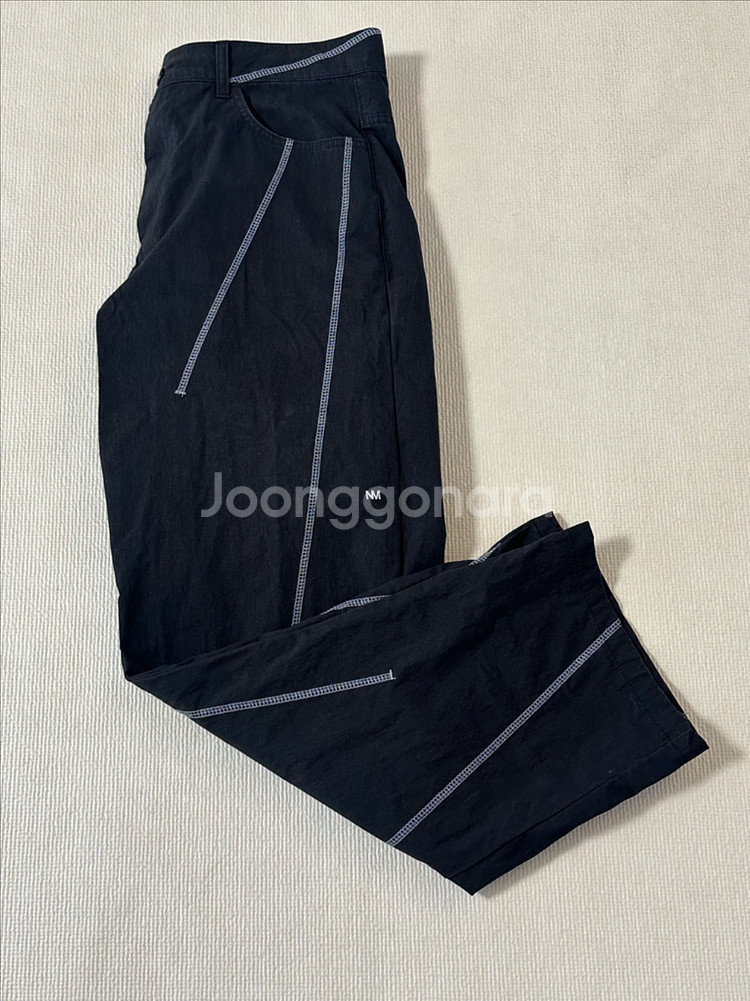 L) 노매뉴얼 S.L PANTS - BLACK 팬츠--4