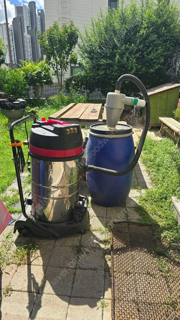 산업용 청소기 건습식 3단 3KW(집진기 및 집진통 포 이미지