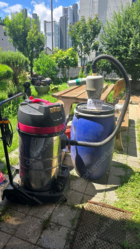 산업용 청소기 건습식 3단 3KW(집진기 및 집진통 포 이미지