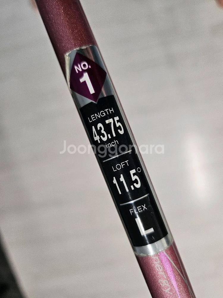 여성용 젝시오 MP600 중고 드라이버 11.5도 L--4