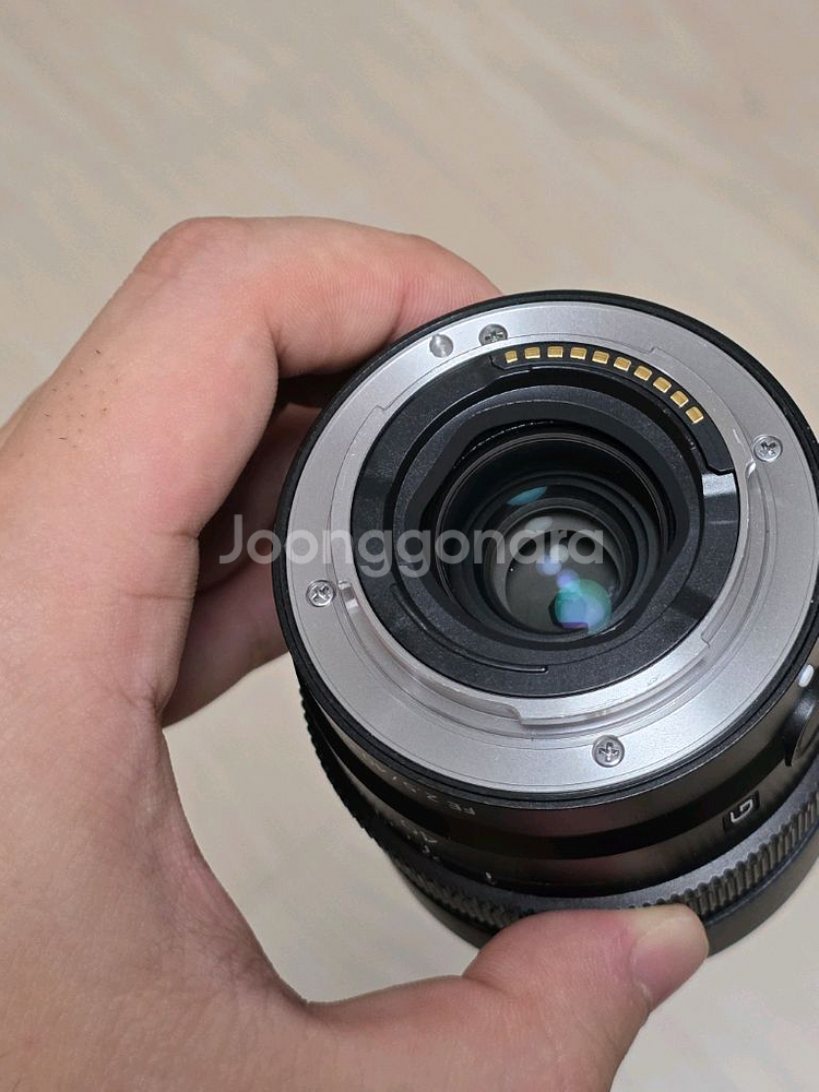 소니 40mm F2.5 G 렌즈 하오게 후드 포함--2