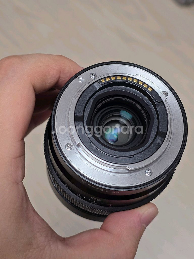 소니 40mm F2.5 G 렌즈 하오게 후드 포함--4