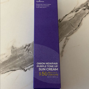 이즈앤트리 어니언 뉴페어 퍼플 톤업 선크림 50ml (