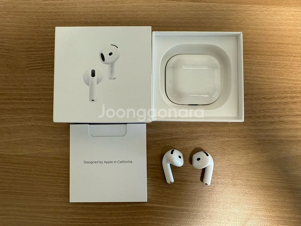 에어팟 4 노캔 O 보증기간 O--0