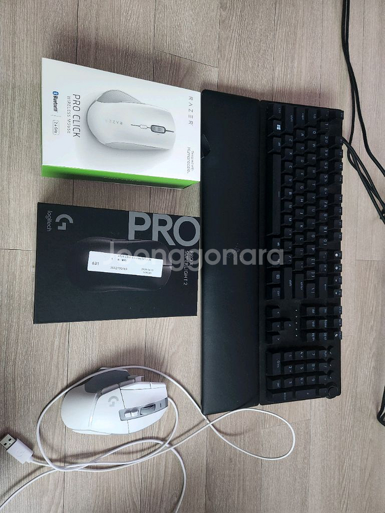 레이저 헌츠맨 키보드,로지텍 지슈라2,g502x 마우스--0