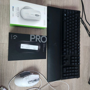레이저 헌츠맨 키보드,로지텍 지슈라2,g502x 마우스