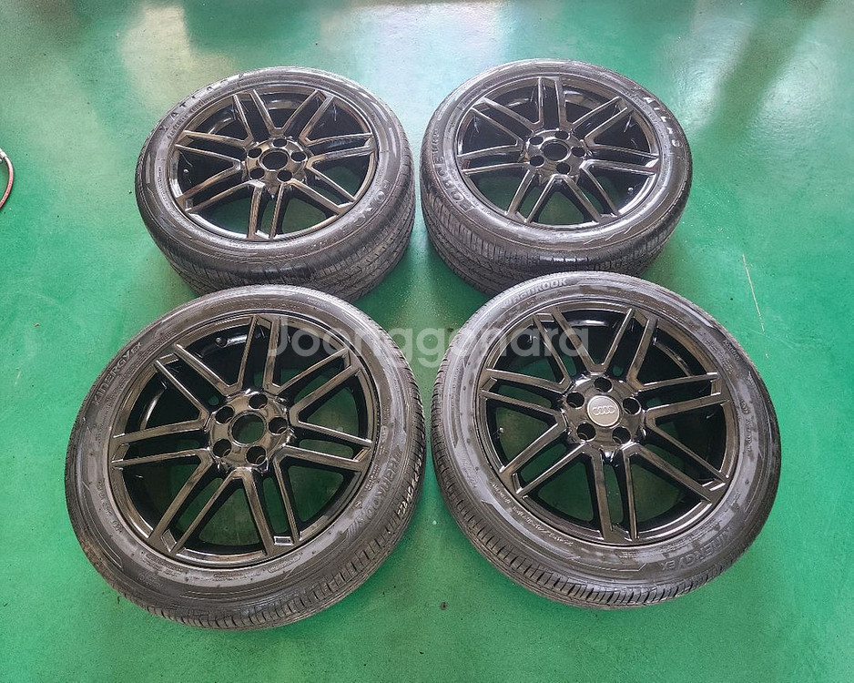 아우디A6 정품 휠타이어 한대분 판매--0