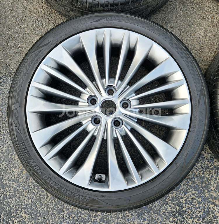 기아 올뉴 K7 19인치 순정 휠타이어 세트--4