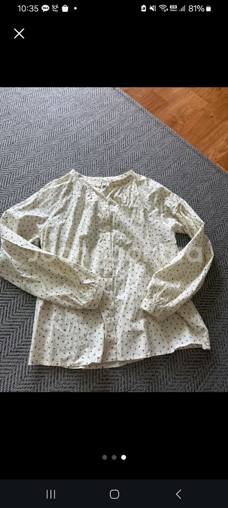 꽃무늬 블라우스--0