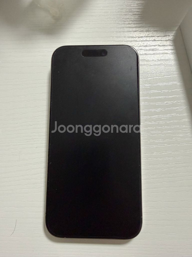 아이폰 15 pro 내츄럴 티타늄 128GB--0