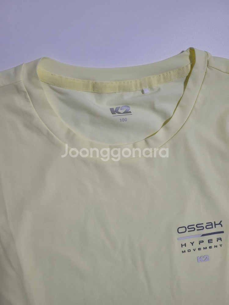 새상품)K2 여성 기능성 냉감반팔티 90,95,100--2