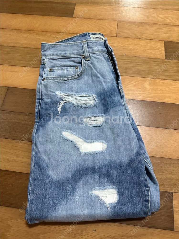 부루하하 구름 데님s 새상품--1