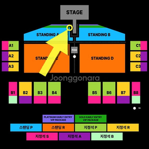 도자캣 DojaCat 내한 P석 스탠딩 양도 콘서트 A