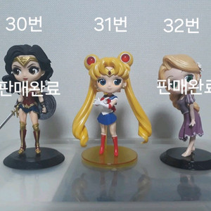 큐포스켓 피규어 떨이(개당5천) 신데렐라.세일러문등