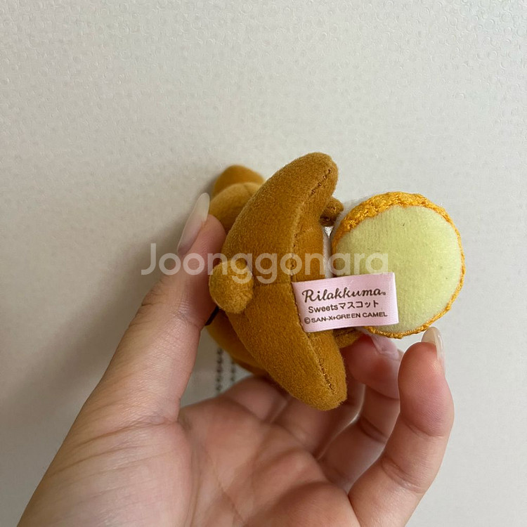 산엑스 고전 리락쿠마 스위트 시리즈 마카롱 인형 키링--2