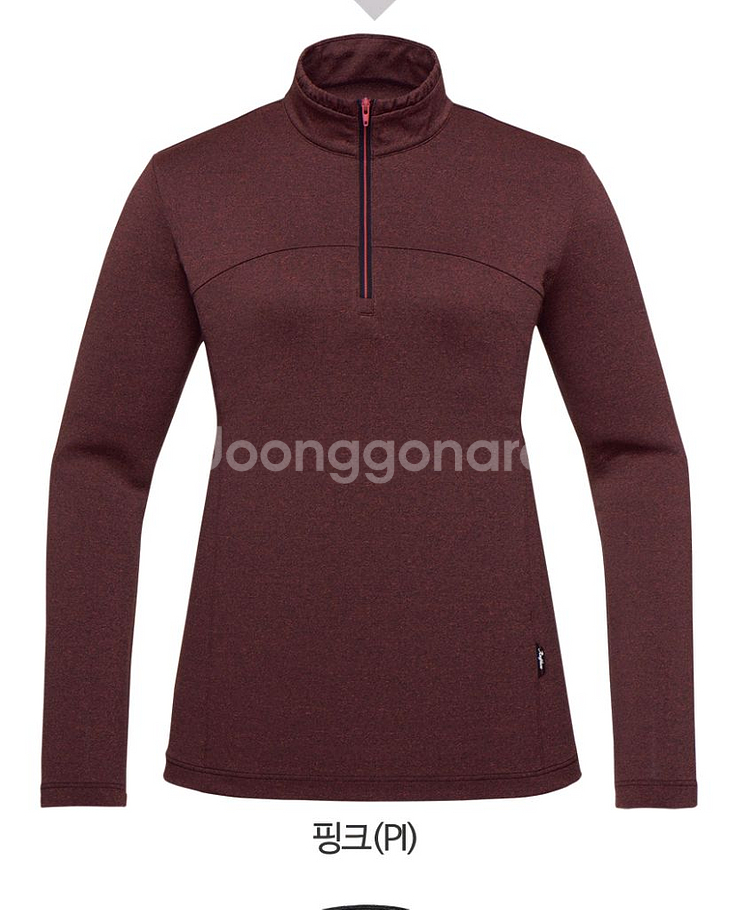 레드페이스 가을 여성 긴팔 등산복 핑크 90 새상품--0