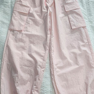마리마켓 핑크 카고바지