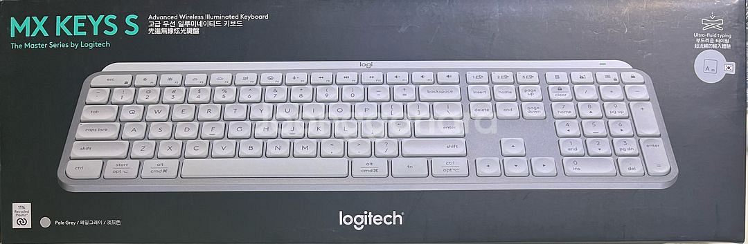 로지텍 MX Keys S 무선 키보드 미개봉--0