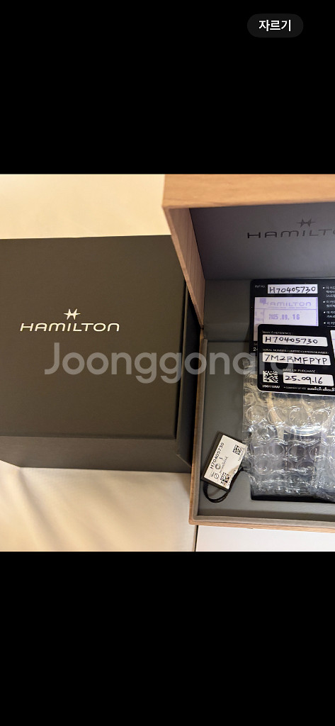 해밀턴 머피 38mm 블랙--0