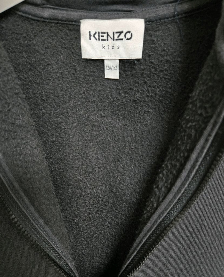 겐조 키즈 후드 기모 집업 가디건 12A(152)--1